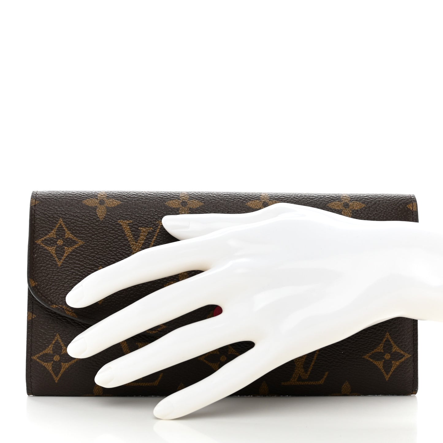 Monogram Emilie Wallet Fuchsia