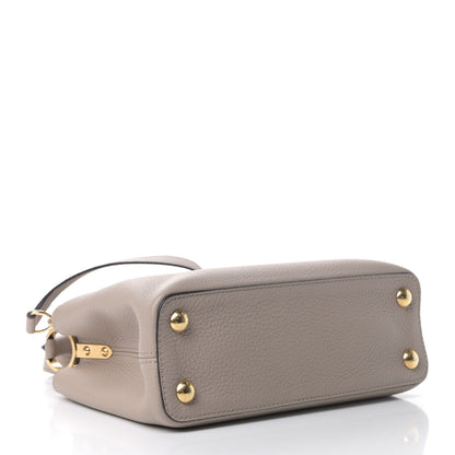 Louis Vuitton Taurillon Capucines BB Galet 3 of 4