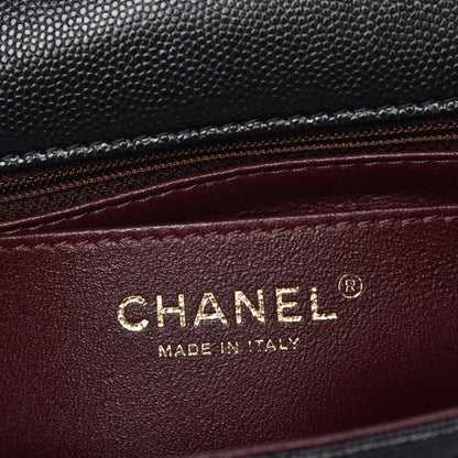 Chanel Caviar Quilted Mini Rectangular Flap Black 6 of 8