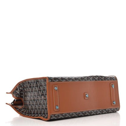 Goyard Goyardine Marquises Tote Black Gold 4 of 12
