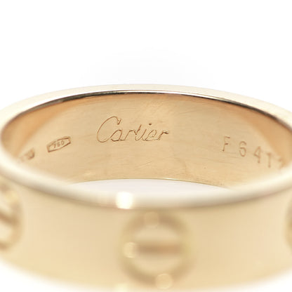 Cartier 18K Yellow Gold 5.5mm LOVE Ring 52 6 4 of 5