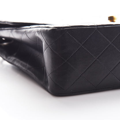 Chanel Lambskin Quilted Jumbo Single Flap Black 5 of 16