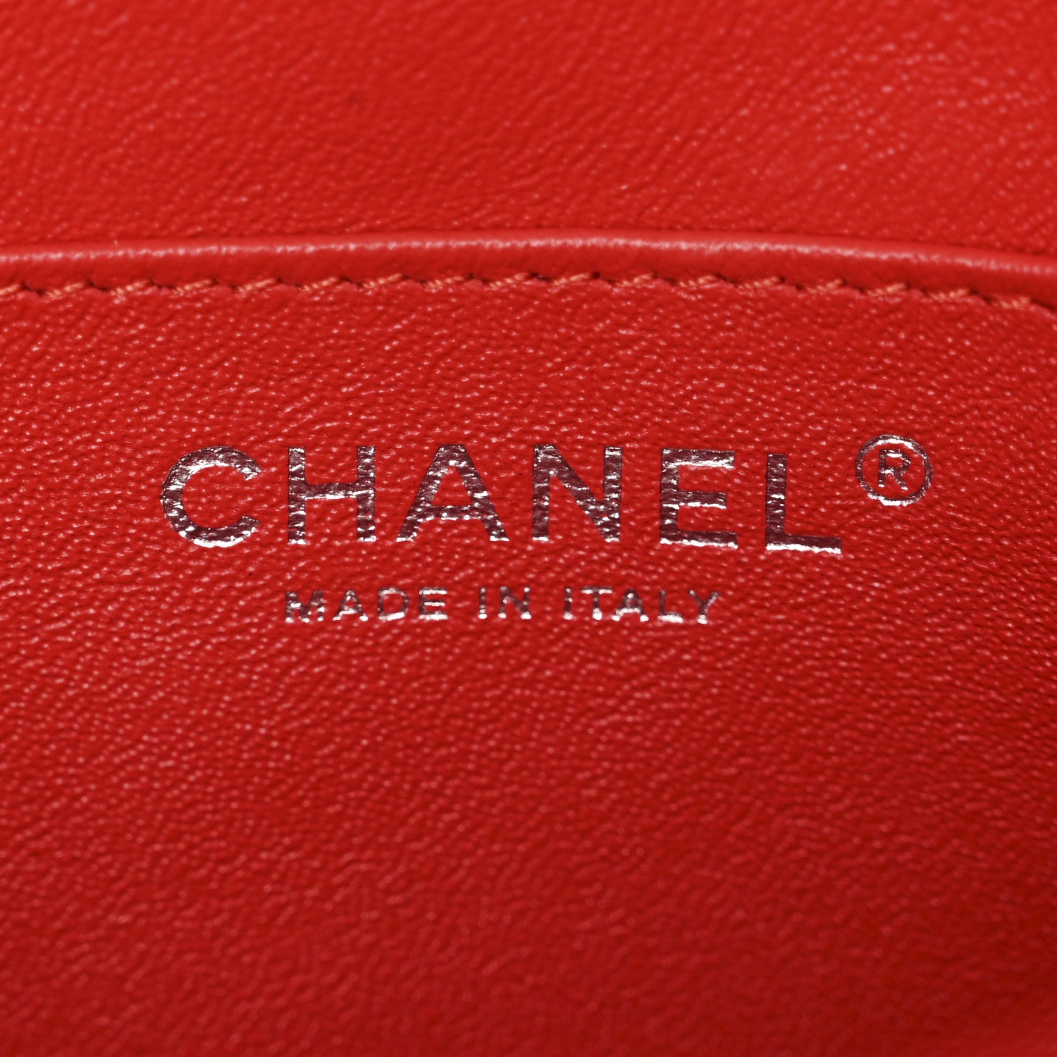 Chanel Lambskin Quilted Large Geometric Flap Red 6 of 13