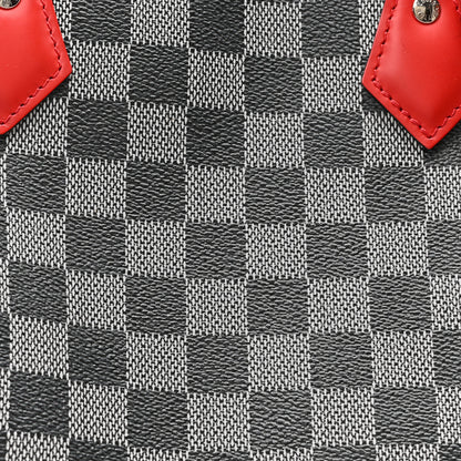 Louis Vuitton Damier Speedy Bandouliere 30 Black White 6 of 8