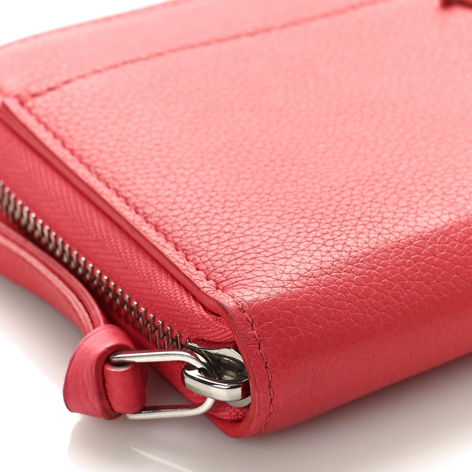 Louis Vuitton Calfskin Zippy Lockme Wallet Pink 7 of 8
