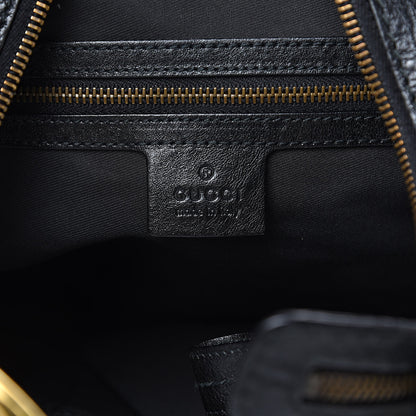 Gucci Monogram Medium Interlocking Hobo Black 6 of 10