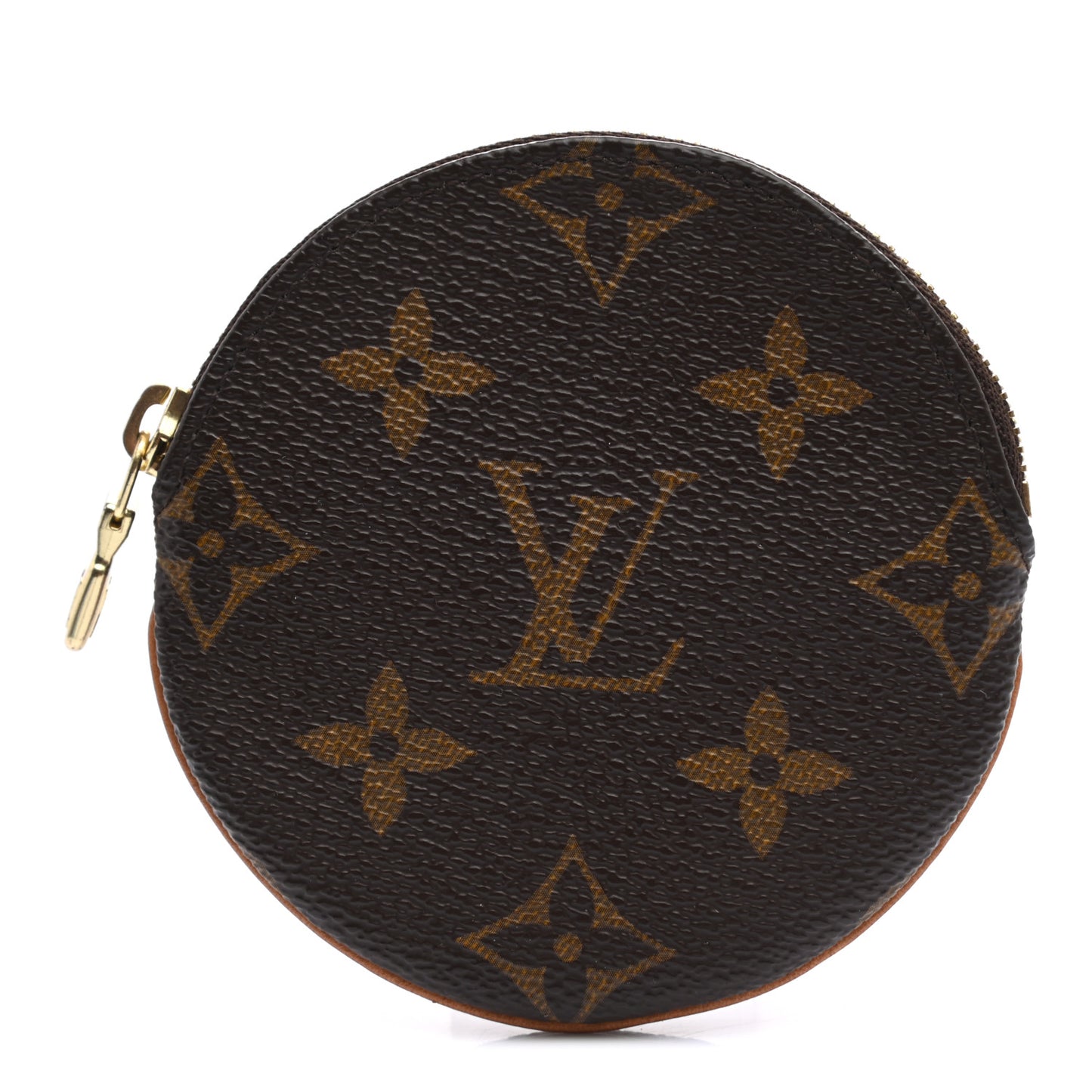 Monogram Round Coin Purse