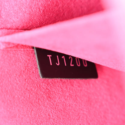 Louis Vuitton Epi Pochette Felicie Black Hot Pink 8 of 11