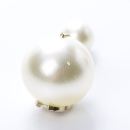Chanel Pearl CC Drop Earrings Gold 4 of 6