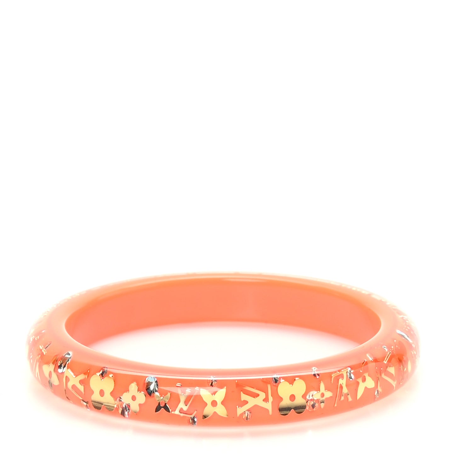 Resin Swarovski Medium Inclusion Bracelet PM Orange Sunset