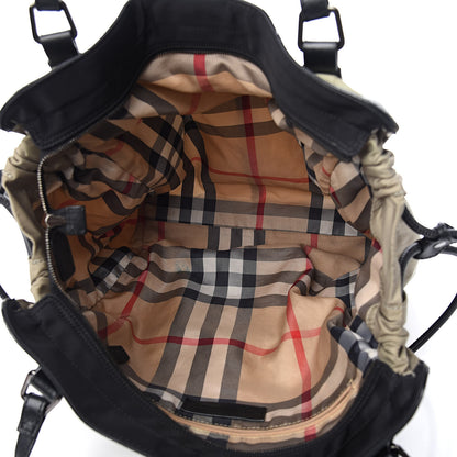 Burberry Nylon Buckleigh Packable Tote Bag Beige 5 of 17