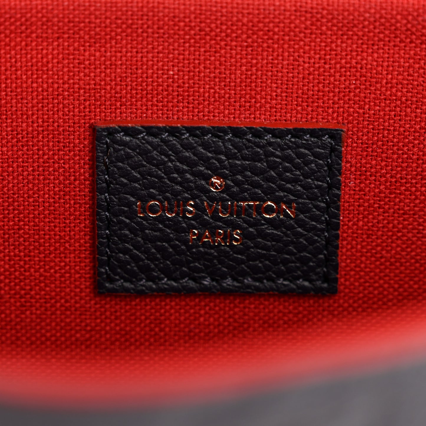 Empreinte Pochette Felicie Chain Wallet Marine Rouge