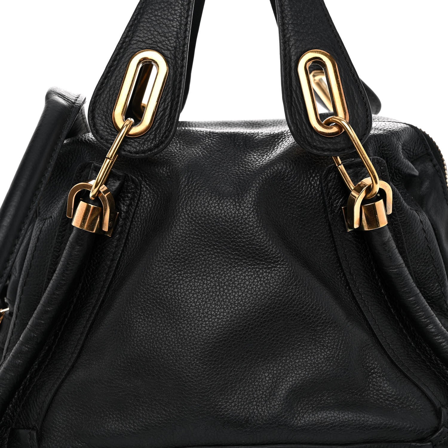 Chloe Calfskin Medium Paraty Black 7 of 10