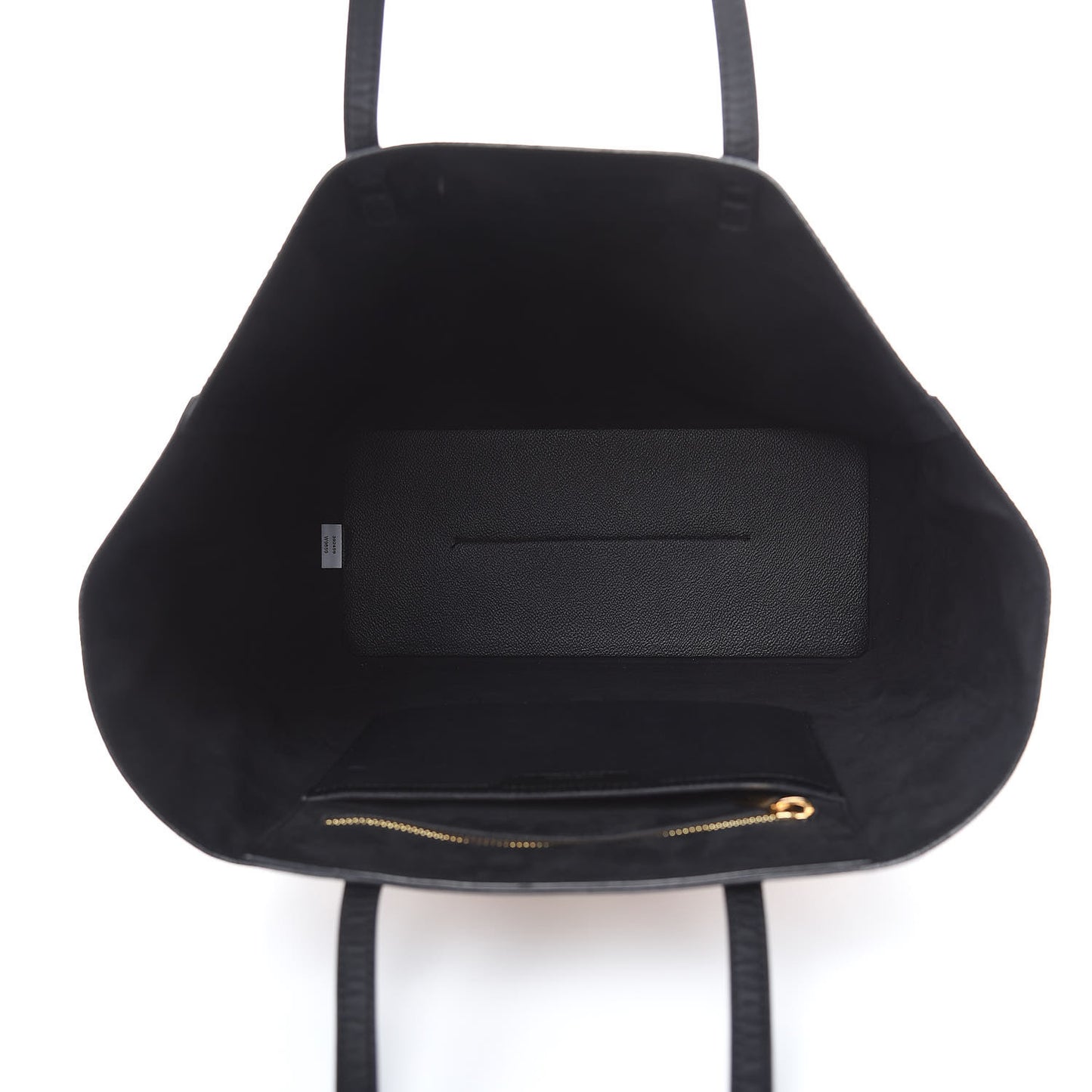 Faux Leather Wild Cat Tote Black