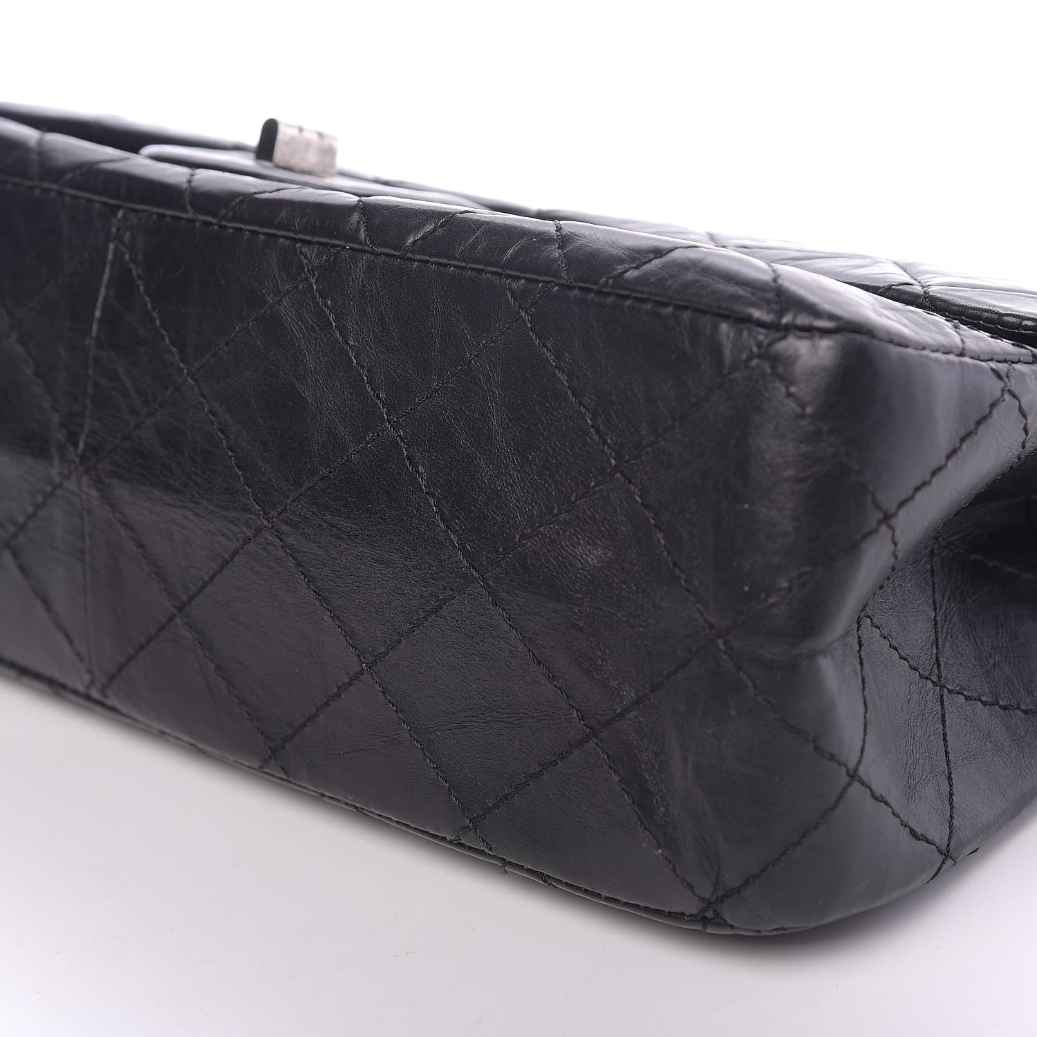 Chanel Aged Calfskin Quilted 2.55 Reissue 227 Flap Black 6 of 9