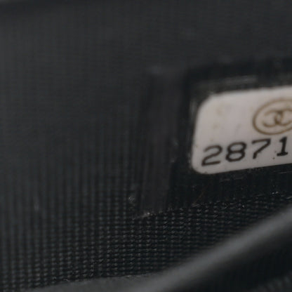 Chanel Lambskin Quilted Mini Trendy CC Chain Wallet Black 7 of 11