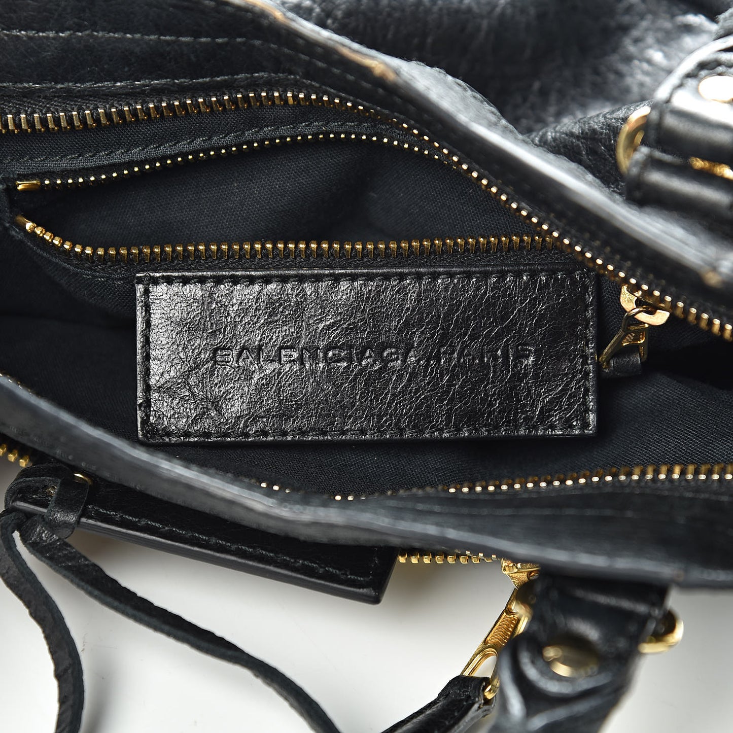 Agneau Giant 12 Gold Hardware Mini City Black