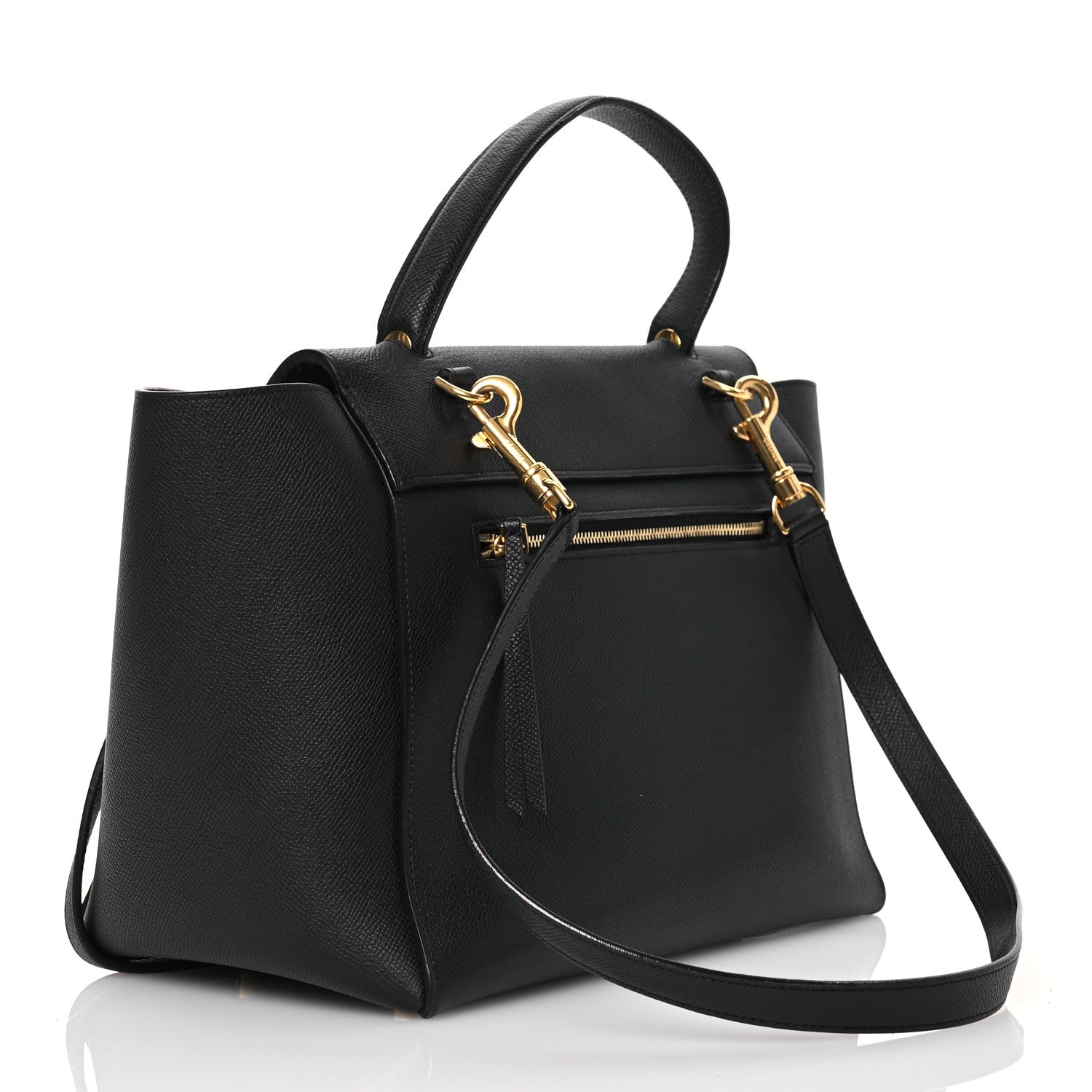 Celine Grained Calfskin Mini Belt Bag Black 3 of 17