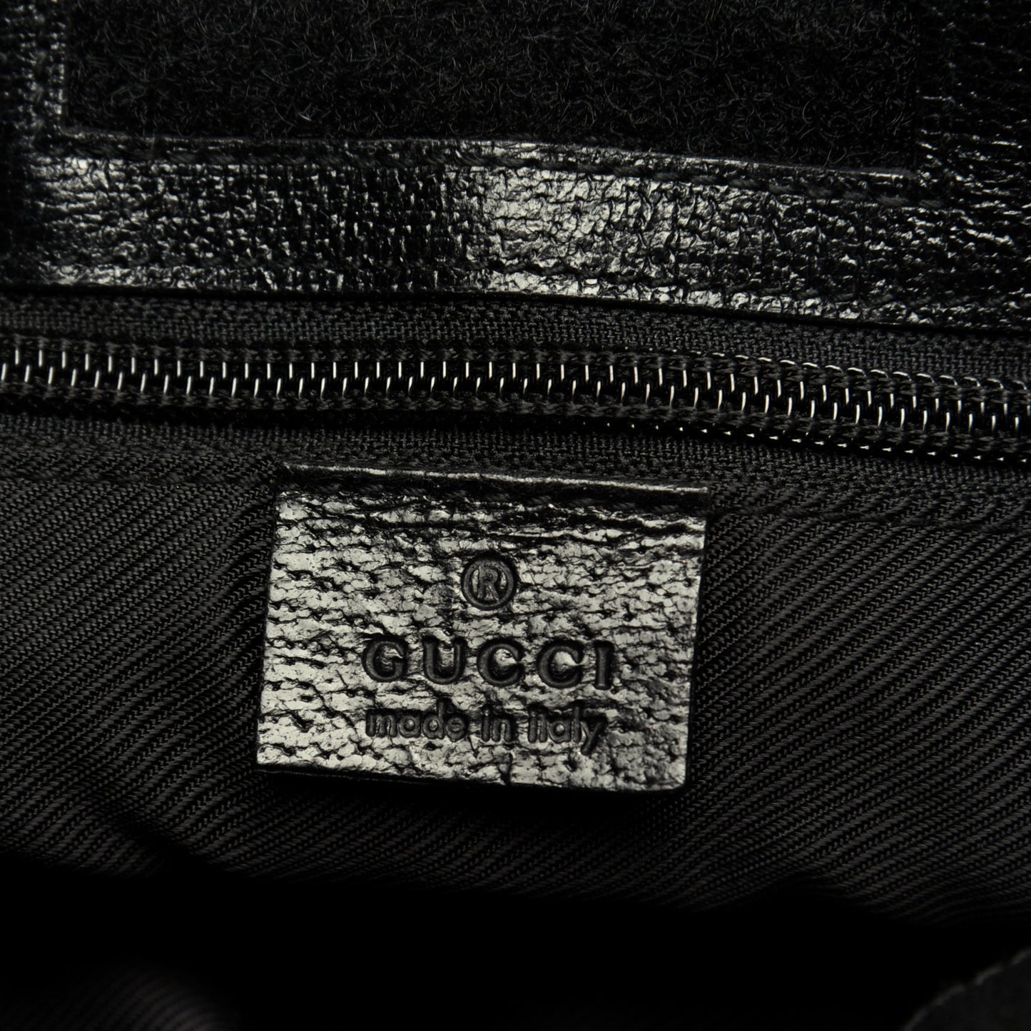 Monogram Messenger Crossbody Bag Black