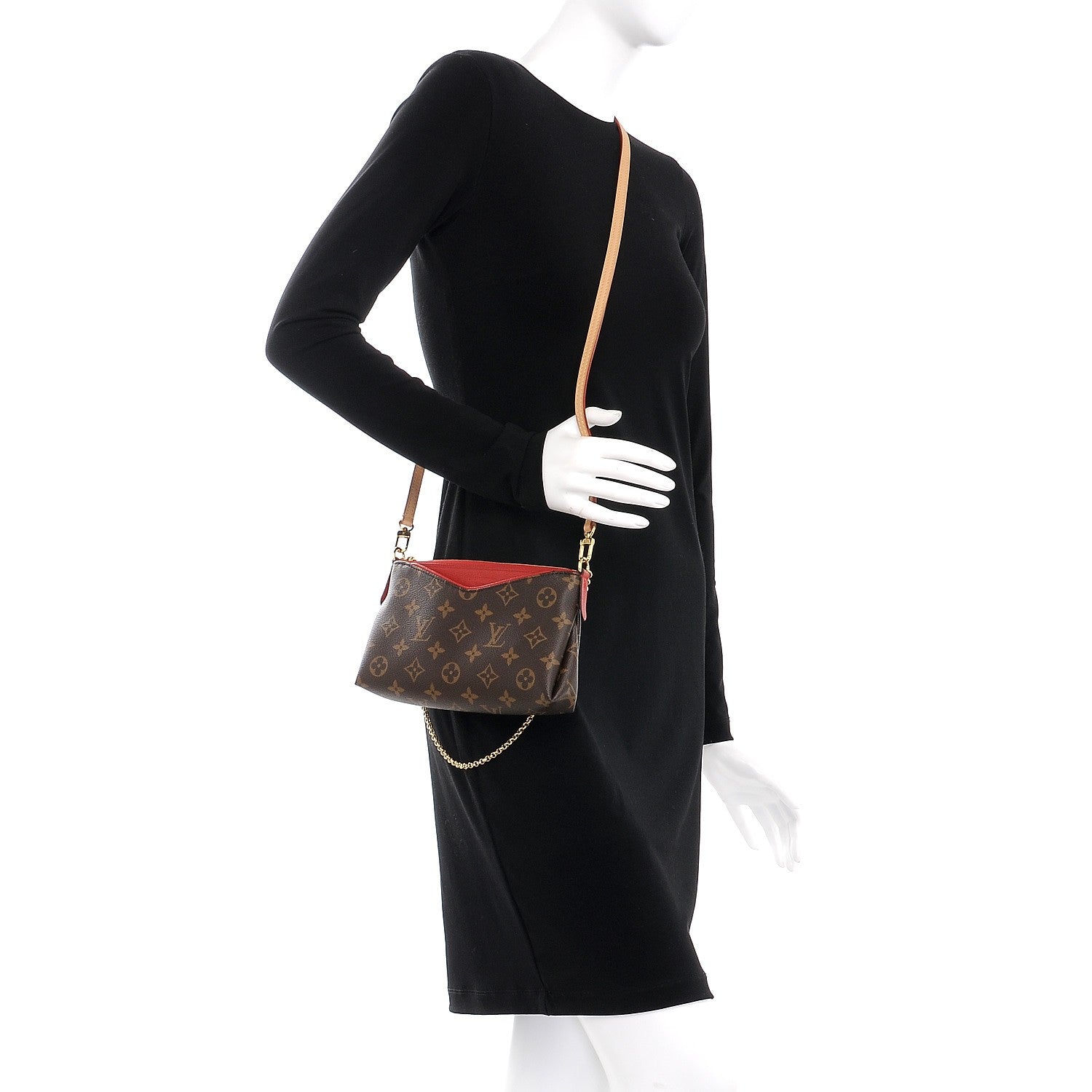 Louis Vuitton Monogram Pallas Clutch Cherry 2 of 8
