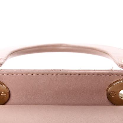 Christian Dior Lambskin Cannage Small My ABCDior Lady Dior Fard 11 of 13