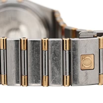 Omega Stainless Steel 18K Yellow Gold 22mm Constellation Quartz Watch White 1262.30.00 5 of 5