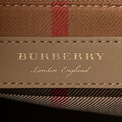 Burberry Trench Calfskin Medium Buckle Tote Honey 6 of 11