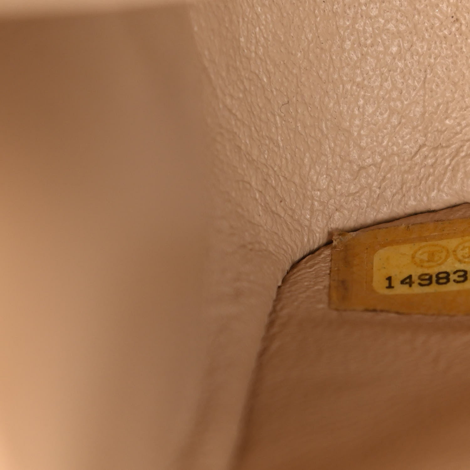 Chanel Lambskin Quilted Jumbo Double Flap Beige 9 of 10