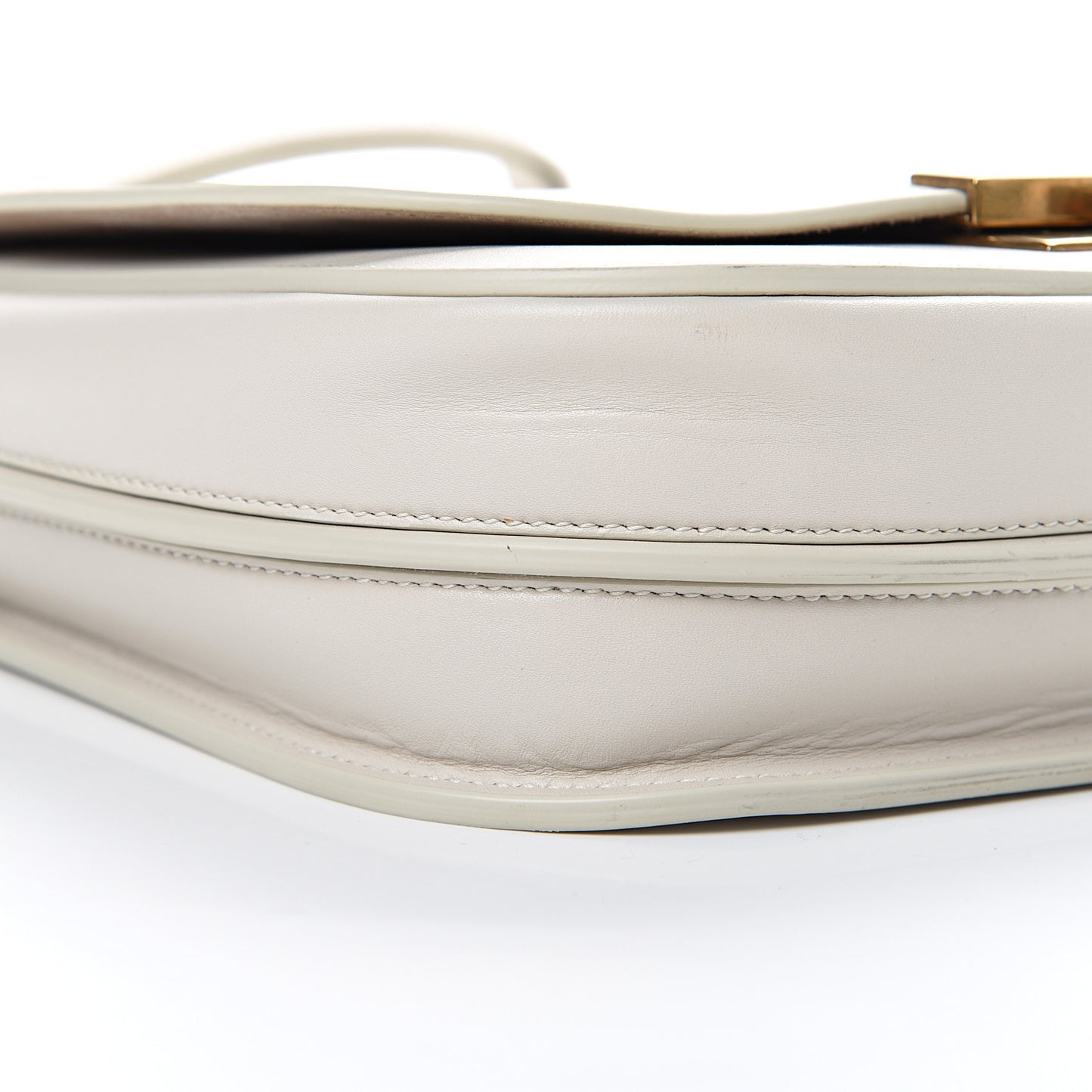Calfskin Betty Messenger White