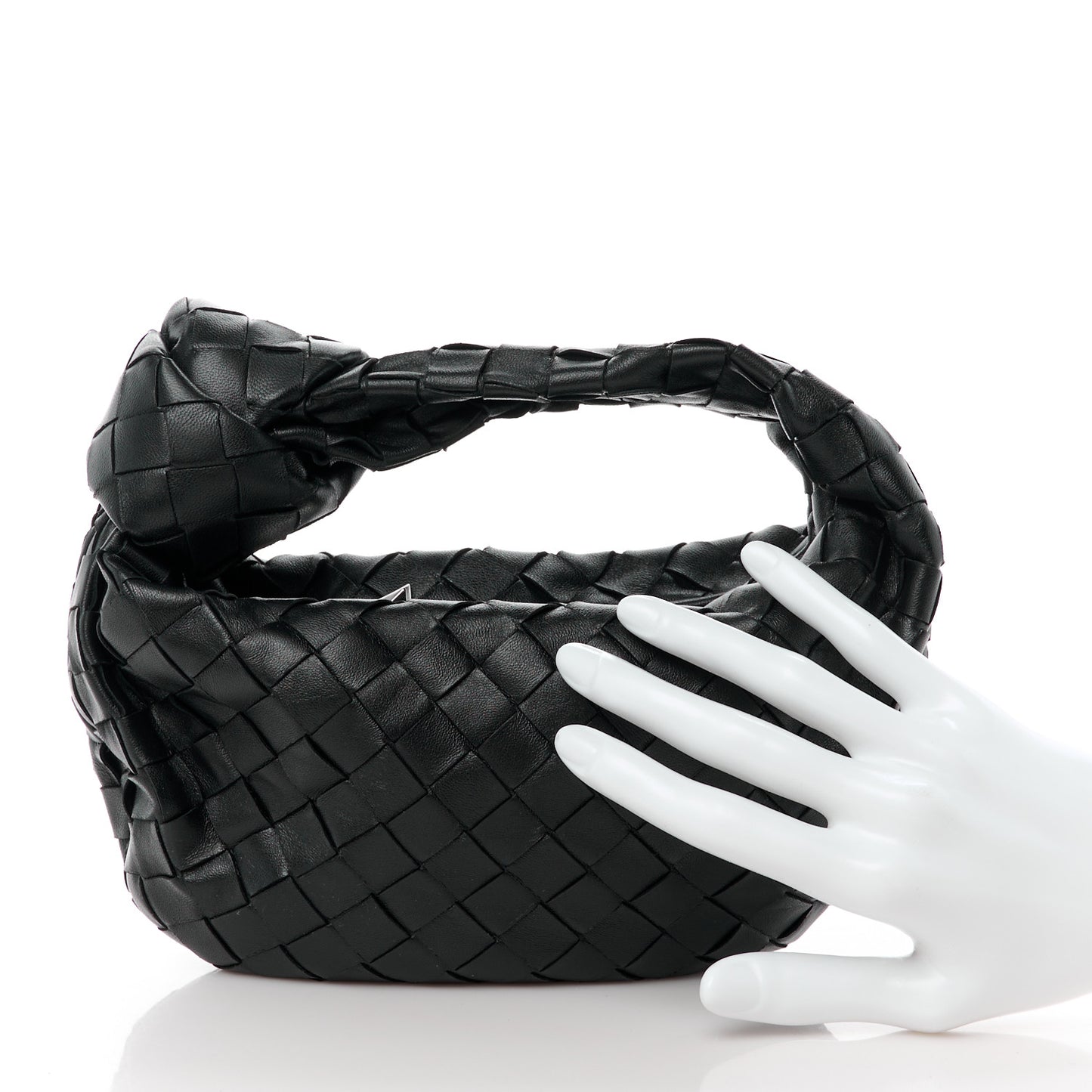 Nappa Intrecciato Mini Jodie Black