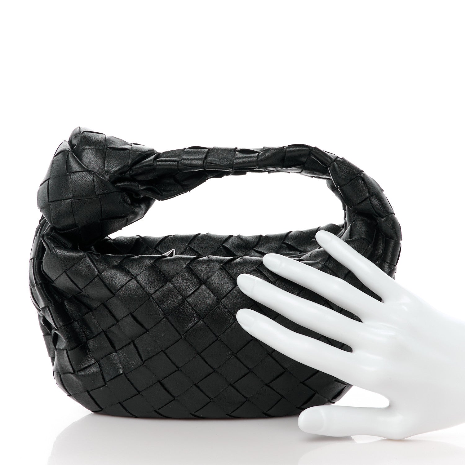 Bottega Veneta Nappa Intrecciato Mini Jodie Black 2 of 11