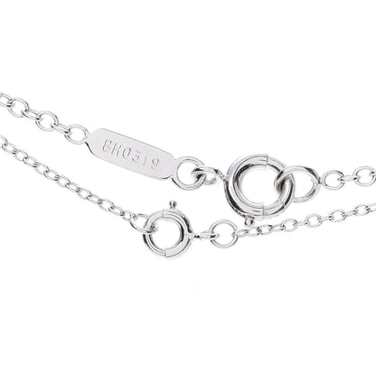 Cartier 18K White Gold Diamond .41ctw Hindu Floral Pendant Necklace 6 of 6