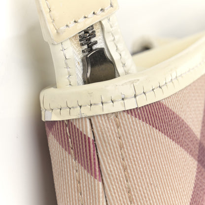 Burberry Supernova Check Tote White 17 of 20