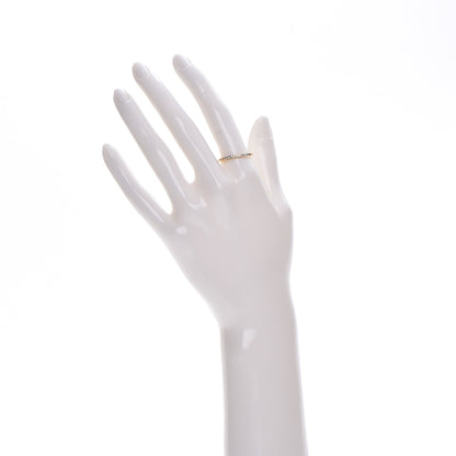 Tiffany 18K Yellow Gold Diamond Ring 8.25 2 of 6