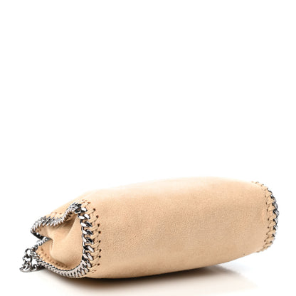 Stella McCartney Shaggy Deer Mini Falabella Fold Over Tote Beige 3 of 4