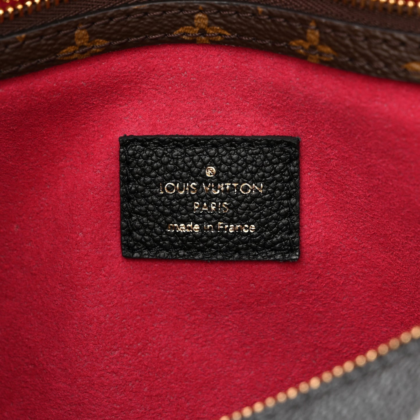 Calfskin Monogram Teddy Speedy Bandouliere 30 Black