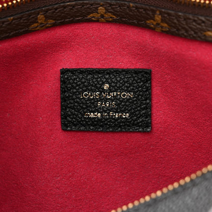 Louis Vuitton Calfskin Monogram Teddy Speedy Bandouliere 30 Black 6 of 8