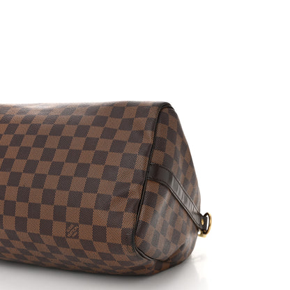 Louis Vuitton Damier Ebene Speedy Bandouliere 30 10 of 11