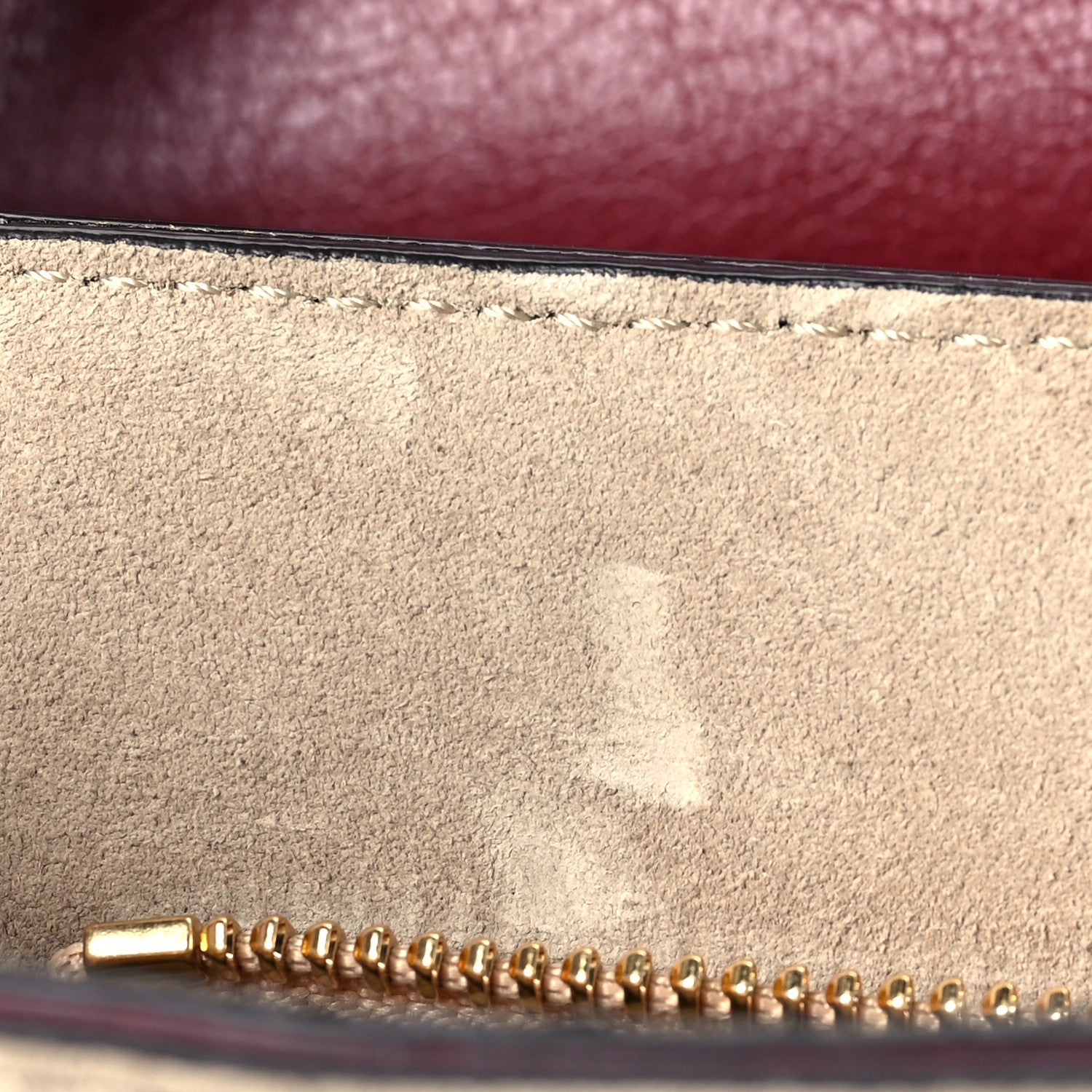 Chloe Calfskin Medium Faye Shoulder Bag Sienna Red 9 of 9