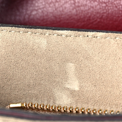 Chloe Calfskin Medium Faye Shoulder Bag Sienna Red 9 of 9