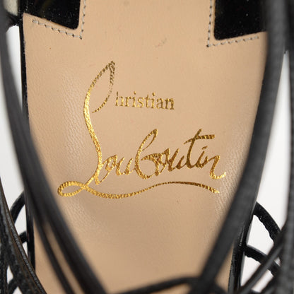 Christian Louboutin Patent Confusa 100 Pumps 37 Black 8 of 8