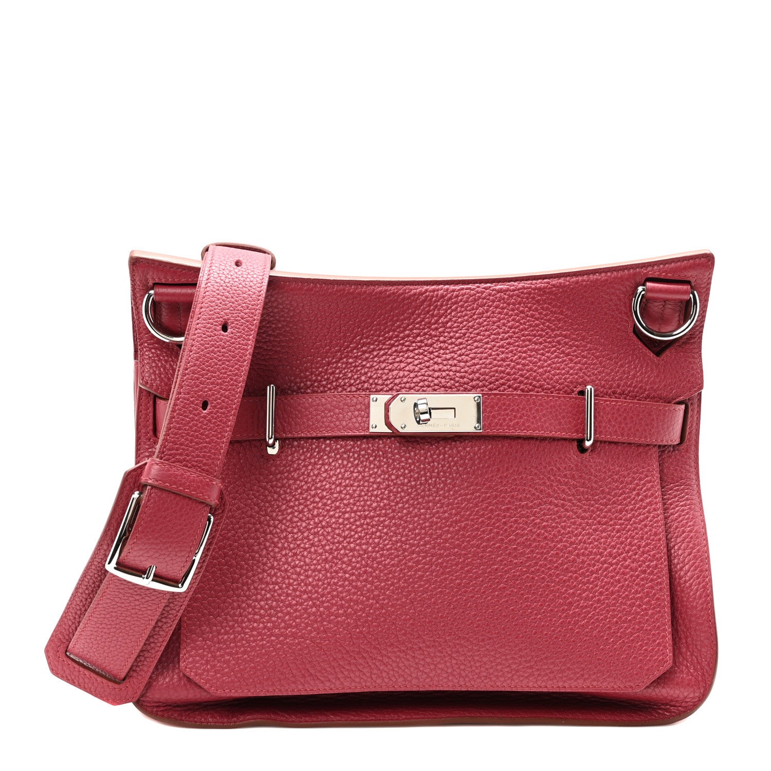 Hermes Taurillon Clemence Jypsiere 31 Rubis 1 of 10