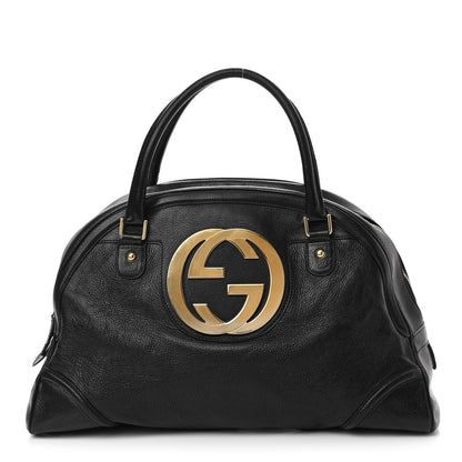 Gucci Calfskin Blondie Bowler Black 1 of 11