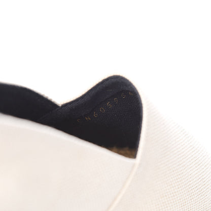 Saint Laurent Canvas Nappa Elba Light Logo Embroidered Espadrilles 36.5 Panna 8 of 8