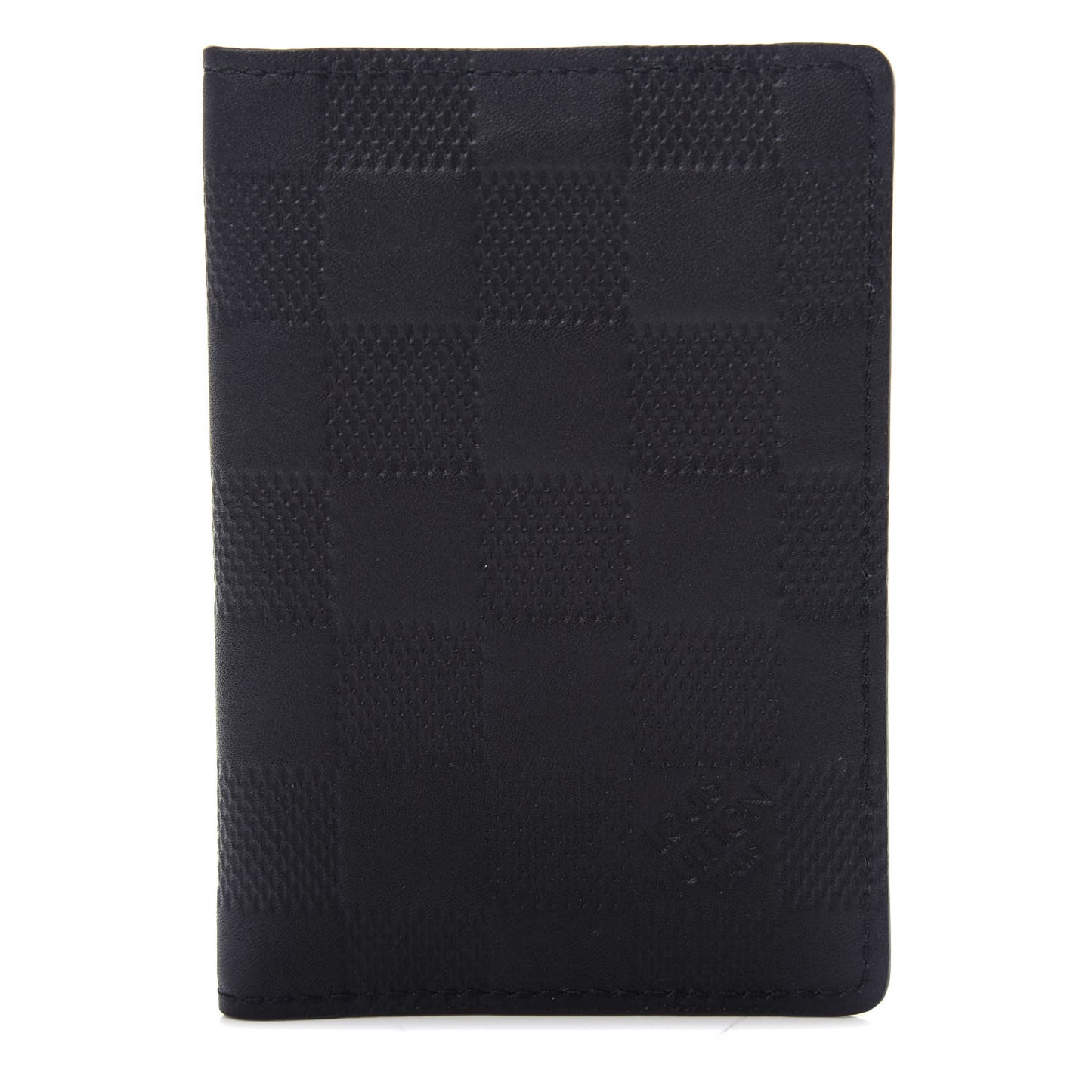 Damier Infini Pocket Organizer Black
