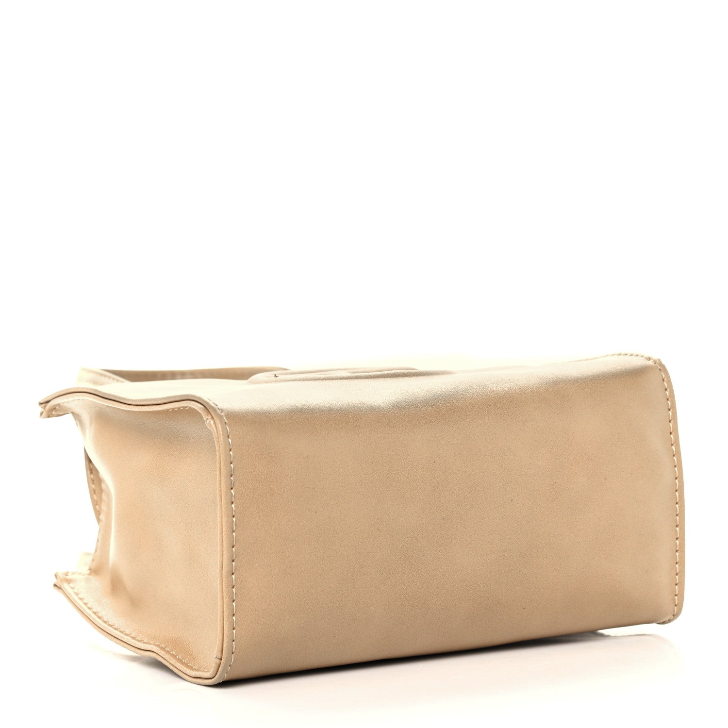 Telfar Vegan Leather Small Shopping Bag Cream 4 of 11