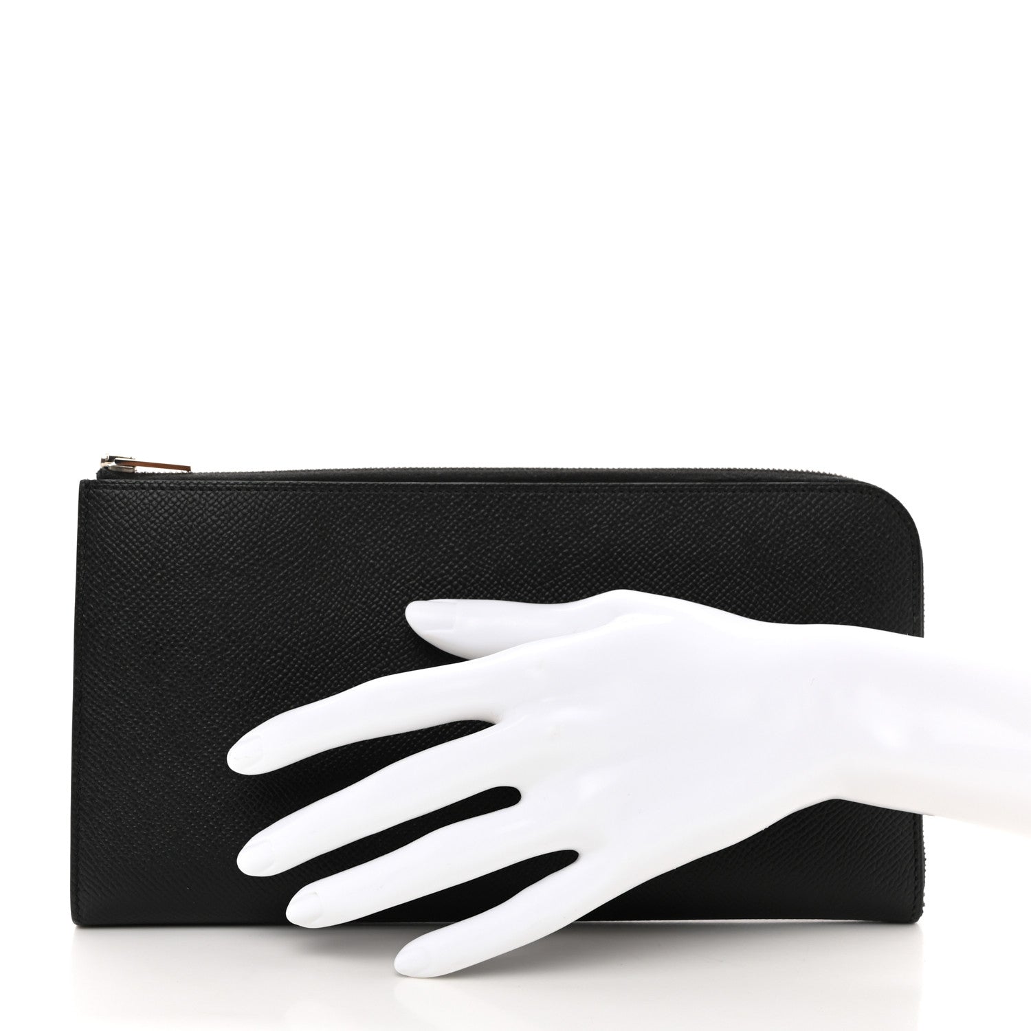 Hermes Epsom Large Remix Duo Wallet Black Deep Blue 2 of 9