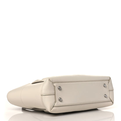 Bottega Veneta French Calfskin Maxi Intrecciato Small Arco Bianco 4 of 10
