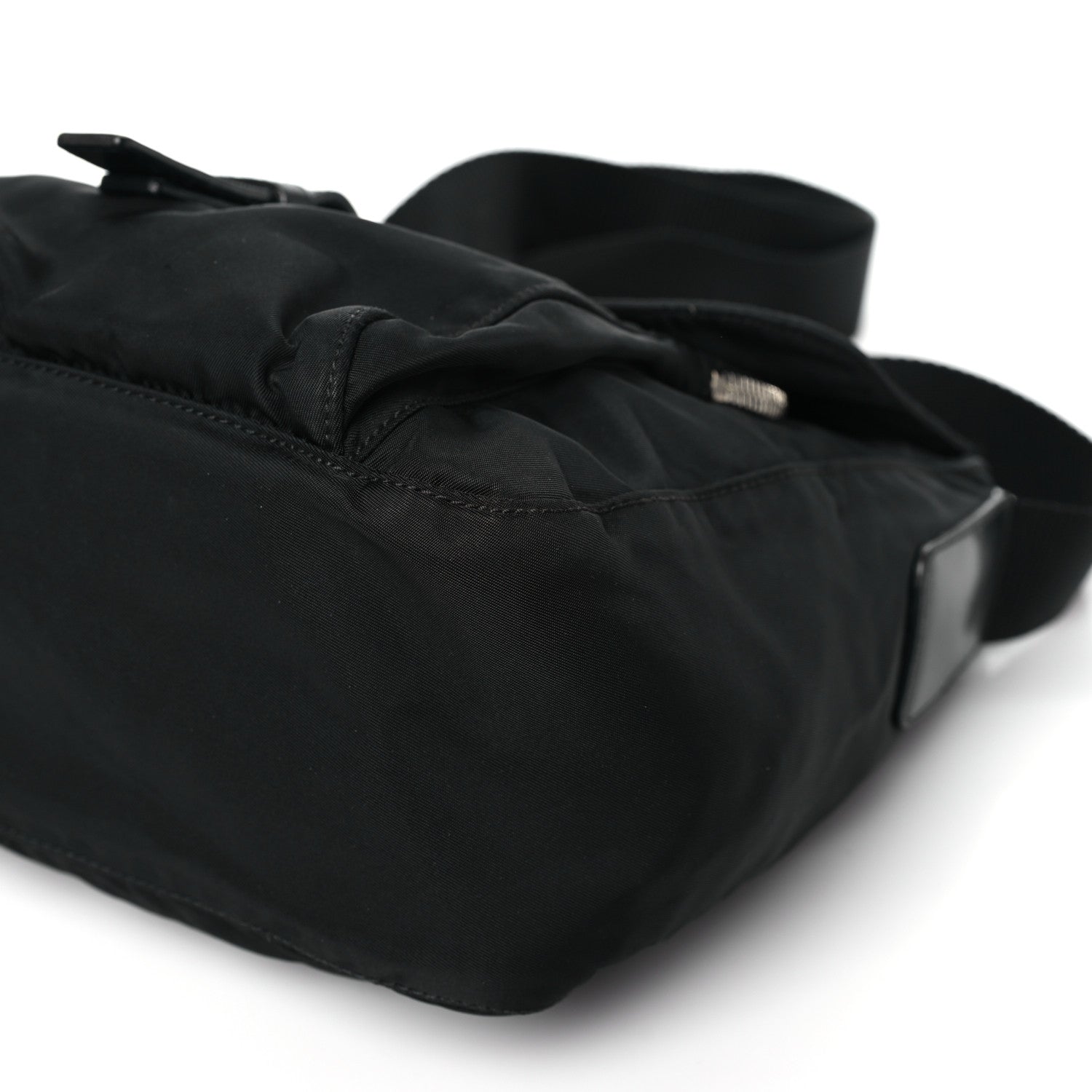 Prada Nylon Vela Messenger Black 9 of 10