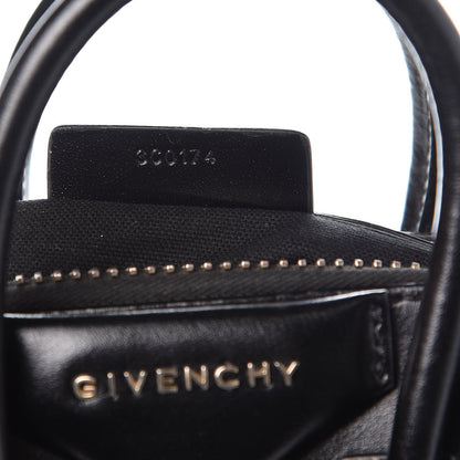 Givenchy Shiny Lord Calfskin Mini Antigona Black 8 of 17